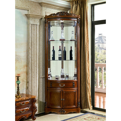 18.5 " L Solid Wood Bar Cabinet