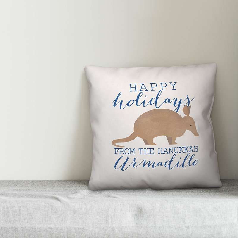  Coussin Holiday, 16 po x 1 po, Housse de coussin seulement - sans coussin
