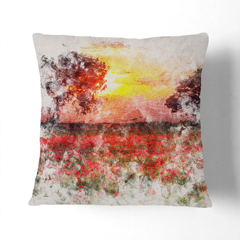 Square Cushion, Black, 40cm H x 40cm W x 15cm D