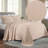 Scotia 100% Cotton Jacquard Matelasse Celtic Circle Bedspread Set-1880316800-1880316810