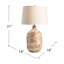 Lampe de table 32 po Kaylah