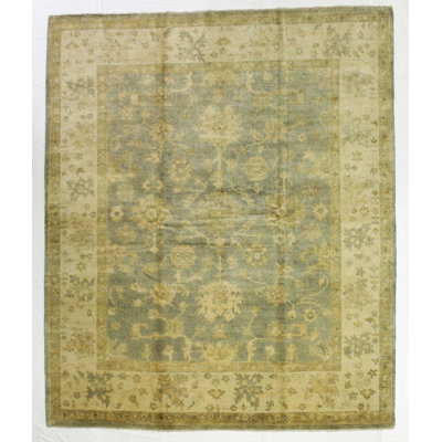 Tapis rétro Oushak 8 pi x 9 pi 7 po Anatolian