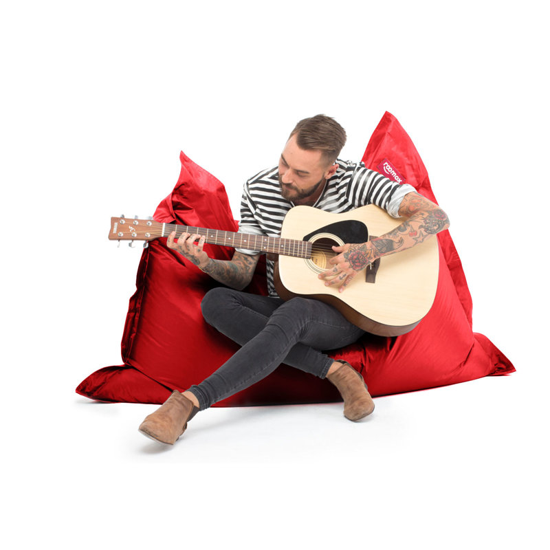 Outdoor Friendly Bean Bag, Red