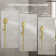 RainfallCascade 10" Wall High-Pressure Balanced Shower System with 3-Setting  Hand Shower