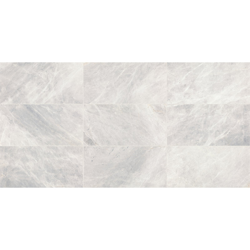 Carreaux de sol en pierre naturelle 12 x 24 Daltile Eclessia Marble (5 PCS par carton), Cristallo