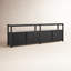 Open Plan Low Bookcase with Storage-836359040-836359068