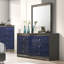 Brewington 6 Drawer Dresser With Mirror