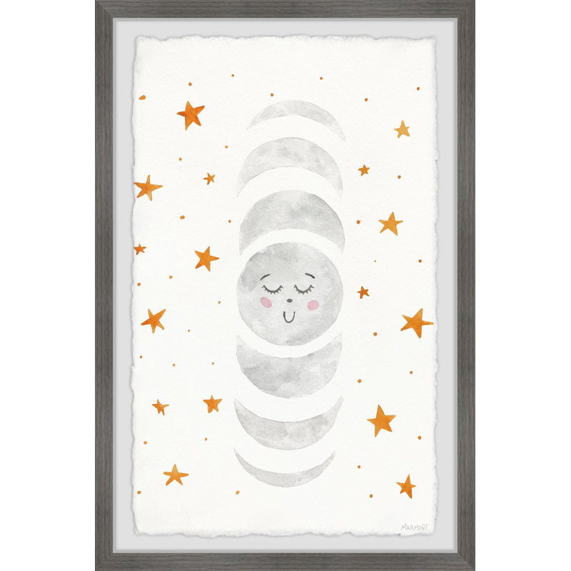 Bergeson Good Night Shine, reproduction encadrée lumineuse, H 12 po x l 8 po x P 1,5 po