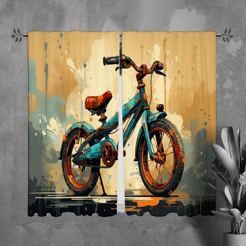 Paire de rideaux obscurcissant en polyester Suprina, L 20 po x L 61 po