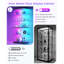 Glass 60 cm W Display Cabinet with Lighting-1049326402