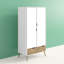 Myrasol 2 Door Solid + Manufactured Wood Wardrobe-168049000