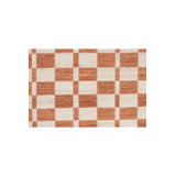 Rug Checkered Area Rug in Beige