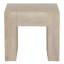 Solid Wood Sled End Table-93055601