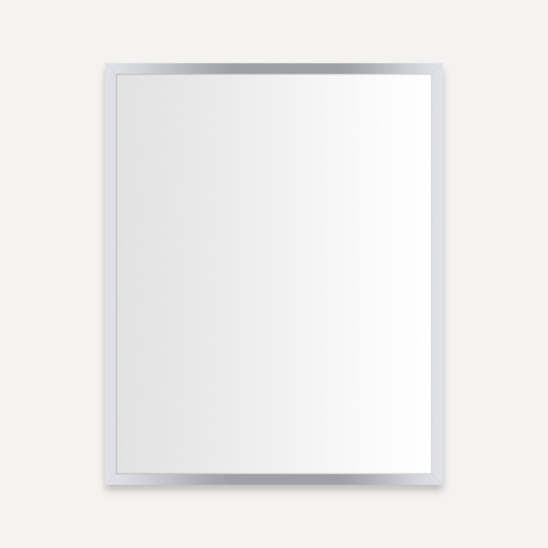 Profiles Edge Medicine Cabinet With Electric Upgrade, Chrome, Left, 30" H x 23.25" W x 4" D