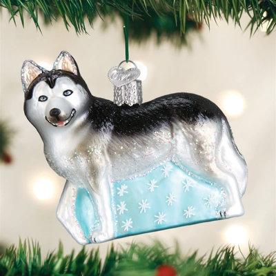 Siberian Husky Hanging Figurine Ornament