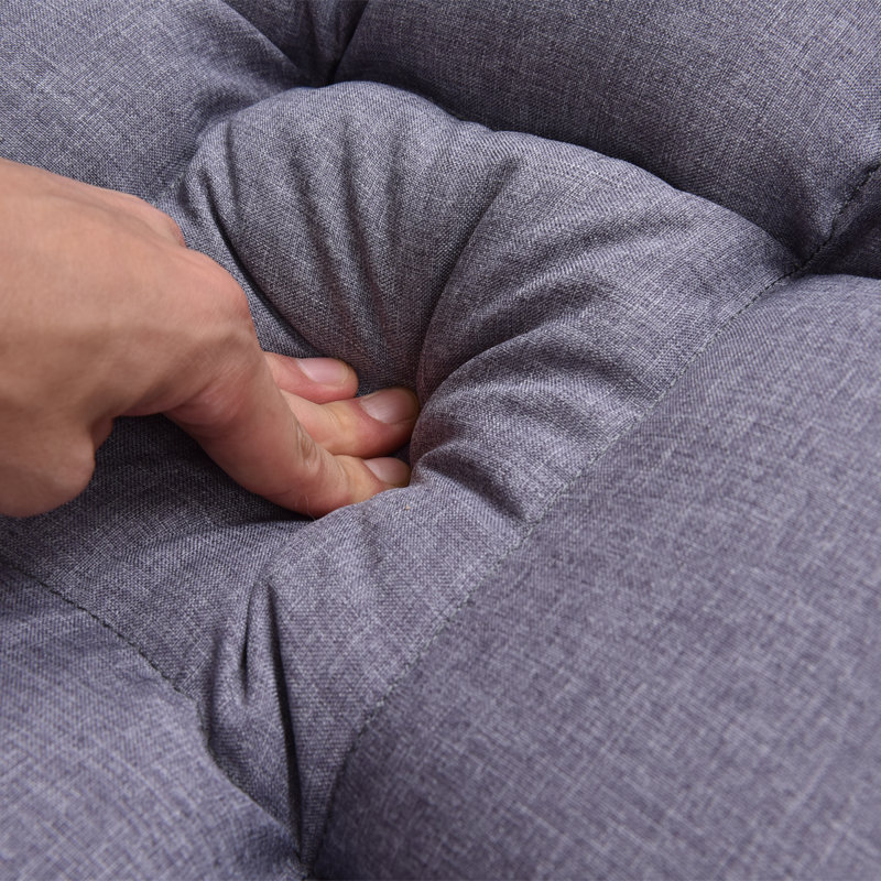 Chaise de jeu pour le sol, Gris clair