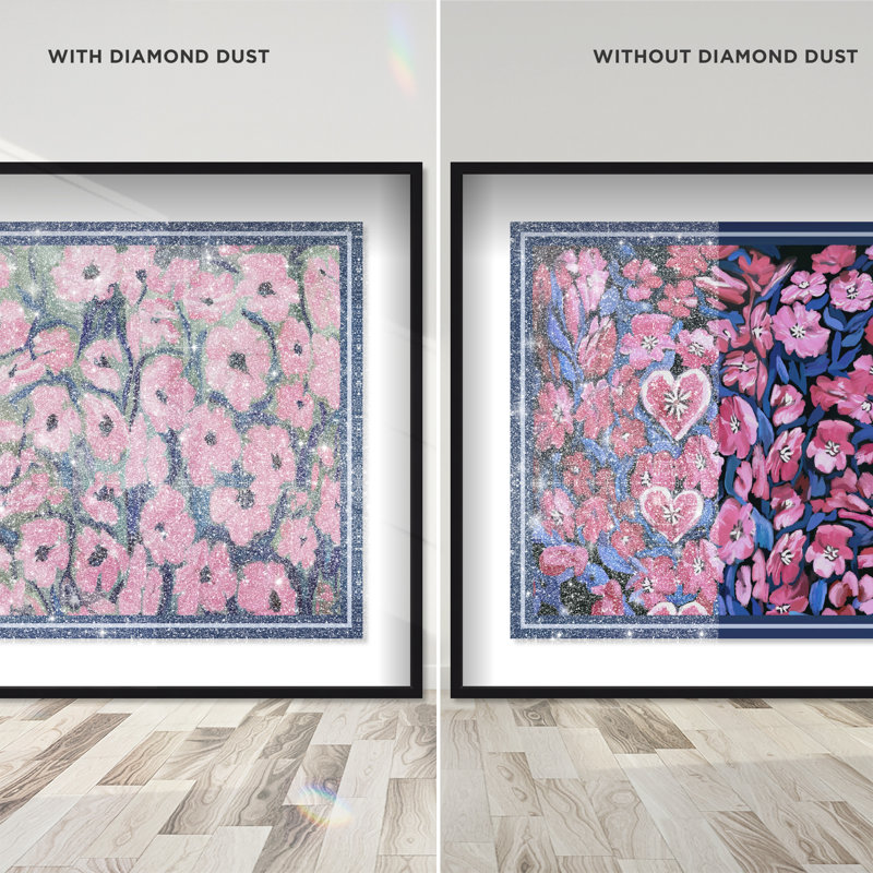 Forever Blooming Set Set by Oliver Gal, 63"H x 63"W, Black Shadowbox