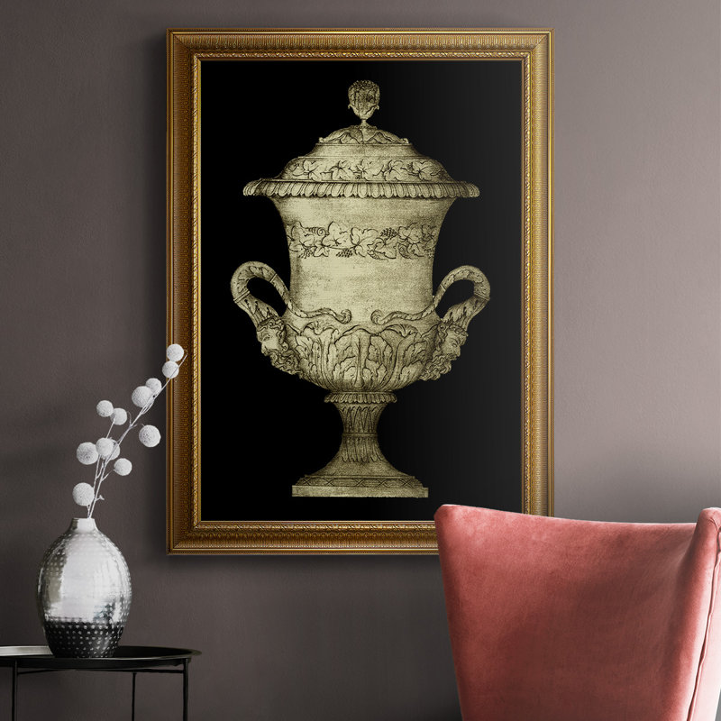" Garden Antiquities IV ", 36" H x 24" W x 2.5" D