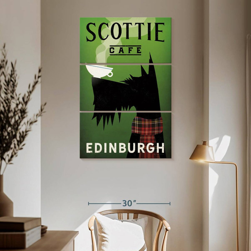 Brampt Scottie Cafe, 65" H x 42" W
