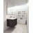 Wave 57.63" x 26.25" x 24.81" Freestanding Solid Surface Soaker Tub-88894375-88894376