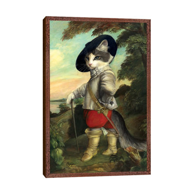 Widget In Boots by Melinda Copper - Painting on Canvas