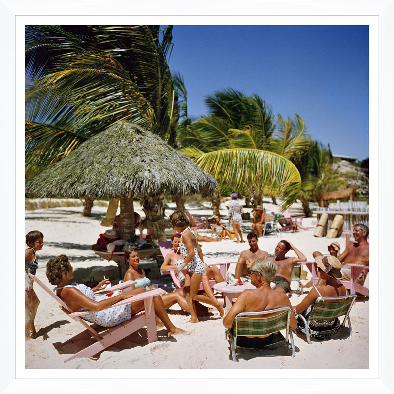 Getty Images, "Antigua," Slim Aarons, January 1, 1960 Print by Slim Aarons, 51.5" H x 51.5" W