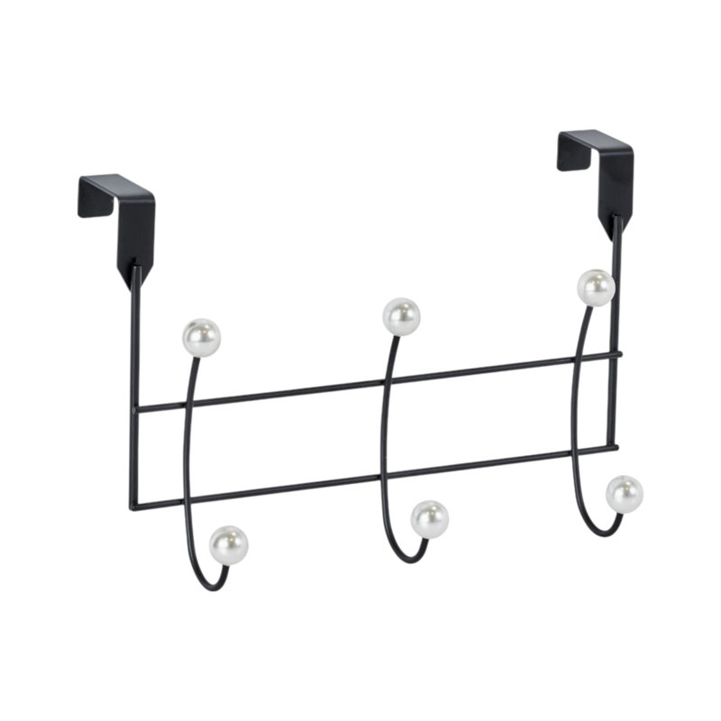 Akoya Over Door Storage Hooks, Matte Black