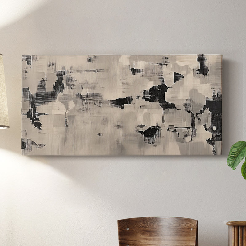 Abstract Series-XXXI- Gallery Wrapped Canvas -Ready to Hang, 24" H x 48" W