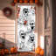 30 po x 72 po, décorations de couverture de porte d'Halloween, squelette effrayant d'intérieur, autocollants de maison hantée