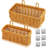 Square Woven Hanging Basket With Hanger