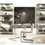 Ames Upholstered Side Chair in Glazed Silver