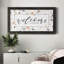 Welcome to Our Home - Reproduction d'un seul cadre photo sur toile-88111446-88111445