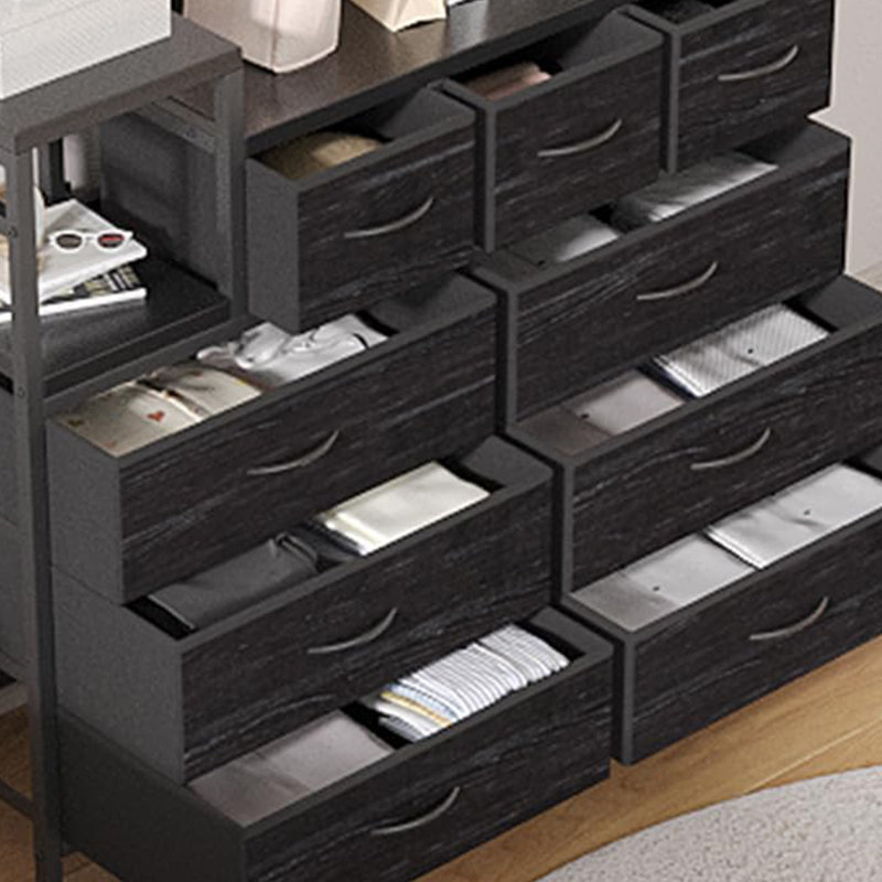 Mountview 12'' W 9 - Drawer Dresser, Black