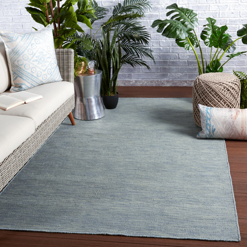 Burkett Indoor / Outdoor Rug, Rectangle 9' x 12'