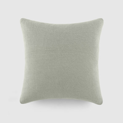 Solid Cotton Throw Pillow