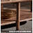 Double-walled solid wood coffee table