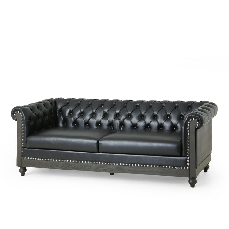 HHF Romantico Black - Upholstery Leather