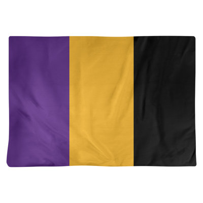 Los Angeles LA Striped Rectangle Placemat