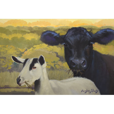 «Farm Pals IV», peinture sur toile