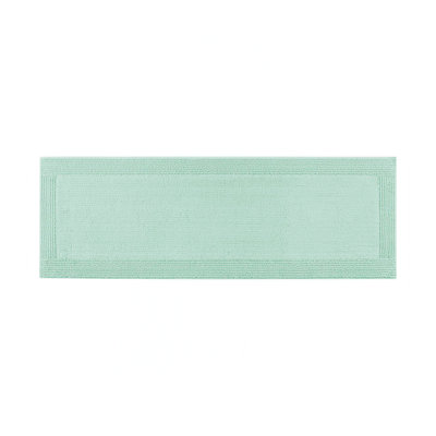 1 PCS 17X24" 100% Cotton Tufted 3000 GSM Reversible Bath Rug Green