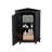 Bathroom Cabinet Triangle Corner Storage Cabinet With Adjustable Shelf Modern Style MDF Board-1855702218