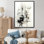 Monochre Mirage Lansdcape 4 - Paysage abstrait, art mural
