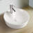 Whitehaus 17" Round Above Mount /Vessel Lavatory Basin With Single Faucet Drilling-122093976