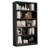 Adjustable Storage Bookcases, Wood Mdf Modern 5 Shelf For Home