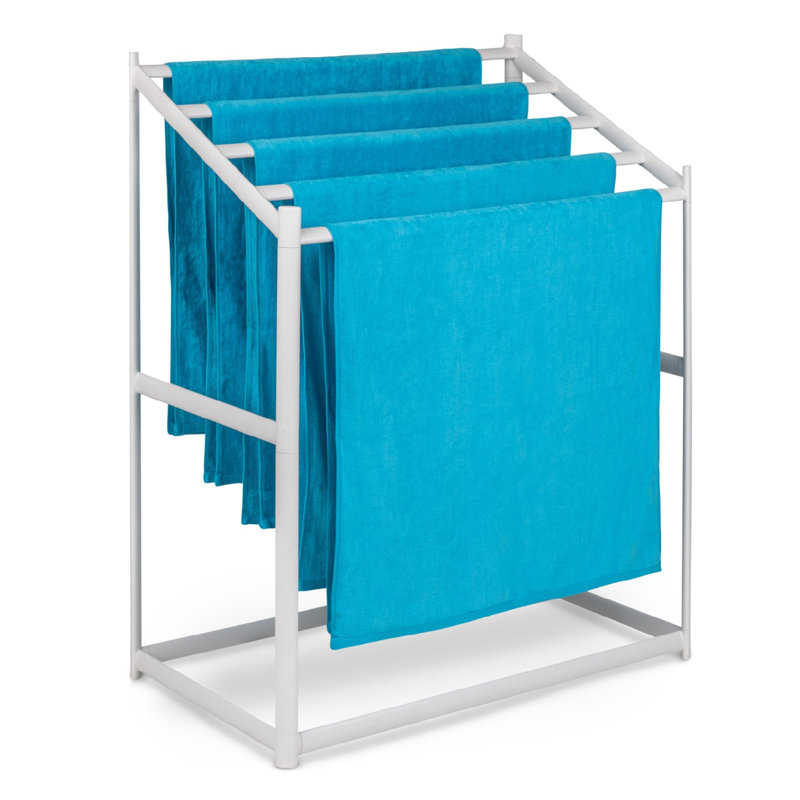 Porte-serviettes moderne pour piscine