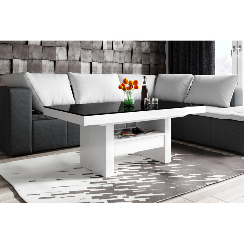 Chrisanna Lift Top Sled Coffee Table with Storage