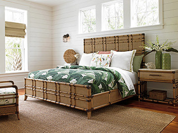 Twin Palms Coco Bay Panel Bed, King