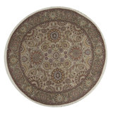 Manchuria One-of-a-Kind Round 6' X 6' Hand Knotted Area Rug