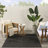 Remmie Black Modern Indoor/Outdoor Rug-765133980-748344081