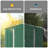  8 Ft. W X 6 Ft. D Metal Storage Shed With Frame And Lockable Door-105300091